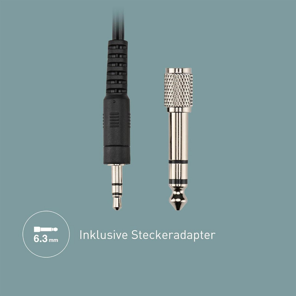 Проводные накладные наушники Panasonic для телевизора с регулятором громкости и кабелем 5м, 3,5 мм, легкие Киев - изображение 4