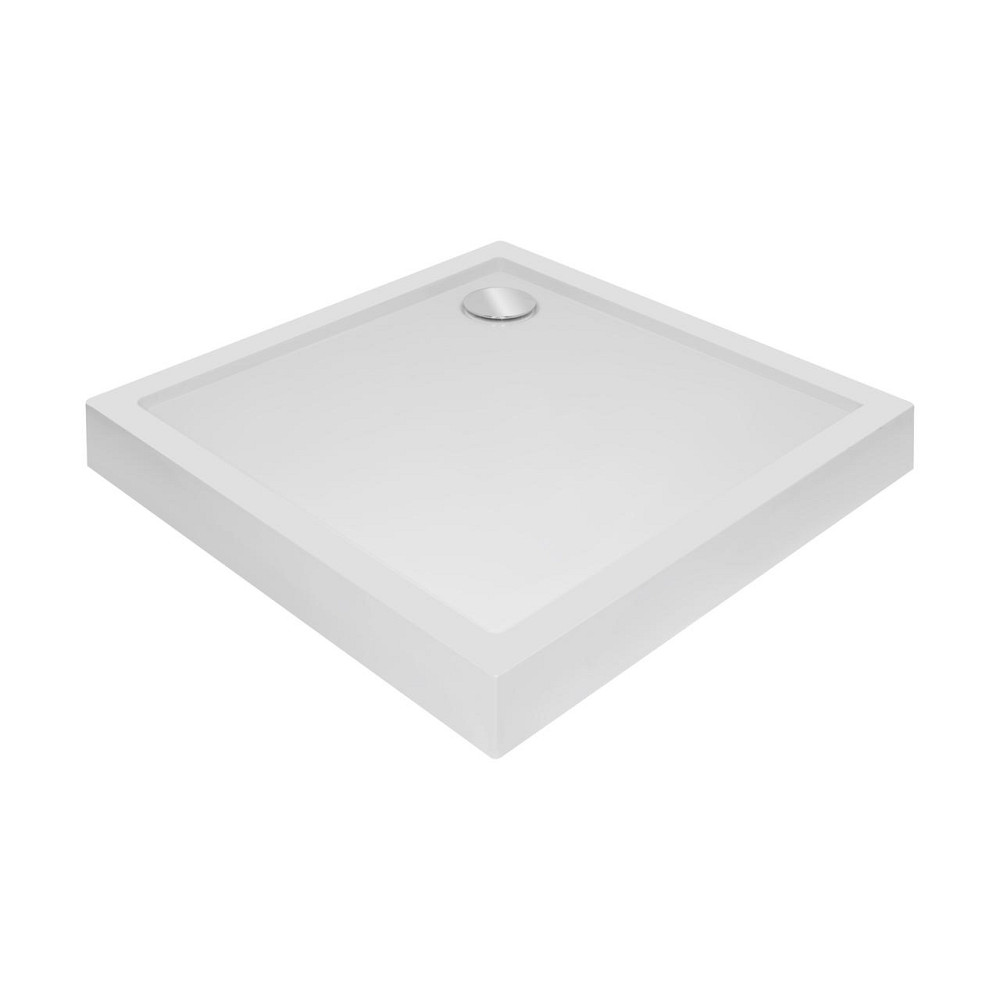 Душовий піддон Qtap Tern 308812C 80x80x12 см + сифон Київ - фото 13