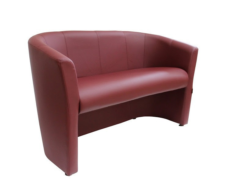 Диван Flay Boom двійка 650х1300х800 Бордовий Київ - фото 1