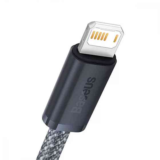 Кабель Baseus Dynamic Series Fast Charging Data Cable USB to iP 2.4A 1m Slate Gray Киев
