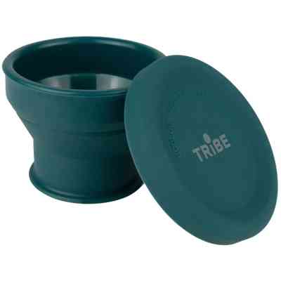 Чашка туристична Tribe Collapsible Shot 90 мл з кришкою, ocean (T-FF-0030-ocean) Вінниця