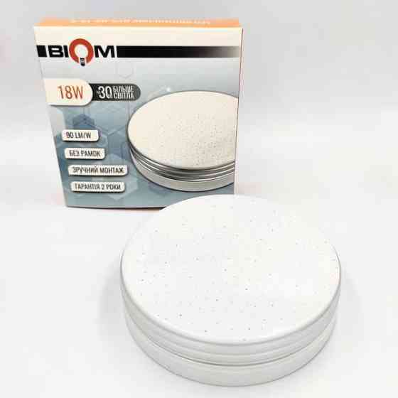 Светильник Biom BYR-02-18-5 5000K 18W круглый декор Харьков