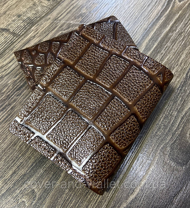 Красивый маленький женский кошелек из итальянской кожи ручной роботы ST Leather Киев - изображение 6