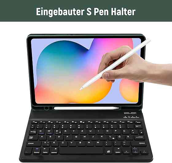 Чехол с Bluetooth клавиатурой для Samsung Galaxy Tab S6 Lite из Германии Днепр