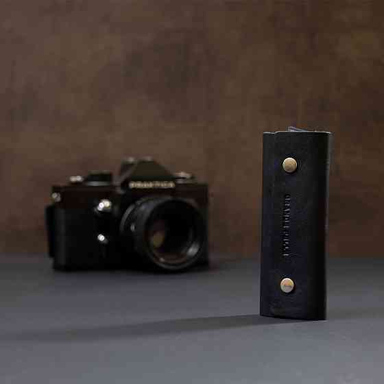 Кожаная ключница Синяя (GRANDE PELLE) Киев