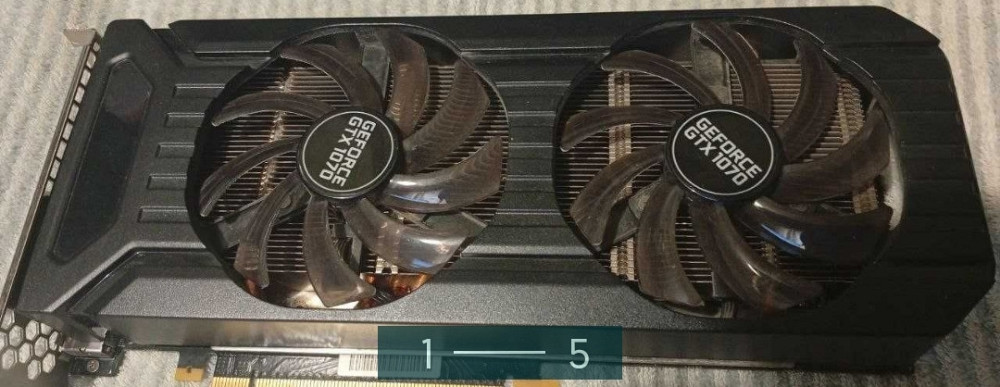 Видеокарта Palit GeForce GTX 1070 Dual. Киев - изображение 5