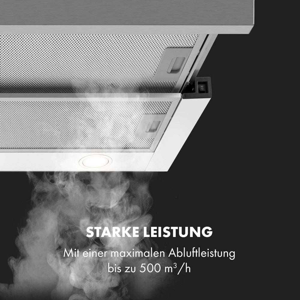 Вытяжка с плоским экраном Mariana 60 500 м³/ч вытяжки LED белый Белый (Германия, читать описание) Ровно - изображение 3