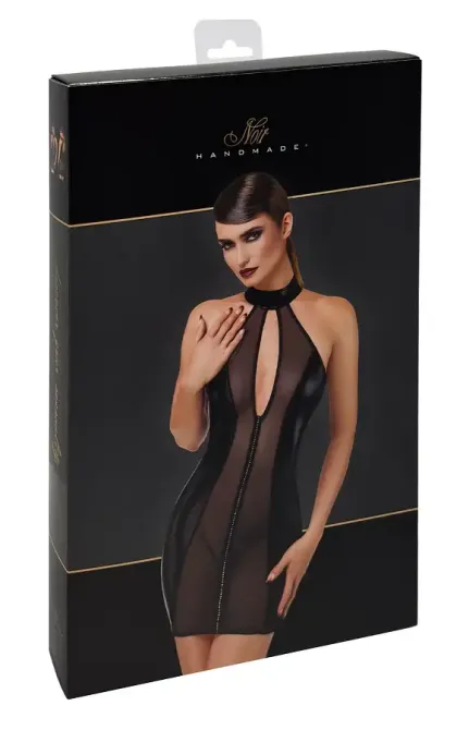 Сукня Noir Handmade F370 Luxuria Crystal Sheer Mini Dress XS Львів - фото 8