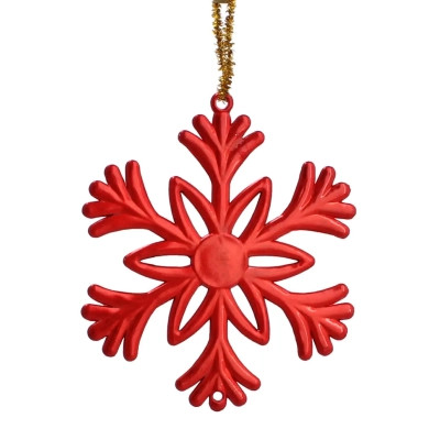 Украшение декоративное Chomik Прикраса-підвіска пластикова "Олень, сніжинка, снігови (5900779895874_1) Винница - изображение 4