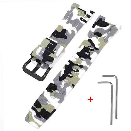 Ремешок для Casio G-Shock GST-W300 Camo White BK SBR Киев