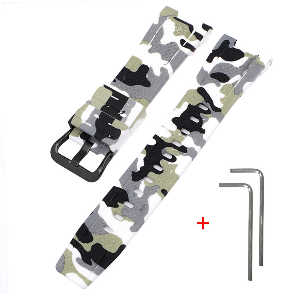 Ремешок для Casio G-Shock GST-W300 Camo White BK SBR Киев - изображение 1