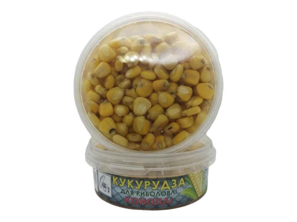 Кукурудза конопля 150мл (ПЕТ банка) 90036 ТМ KING FISH Киев - изображение 1