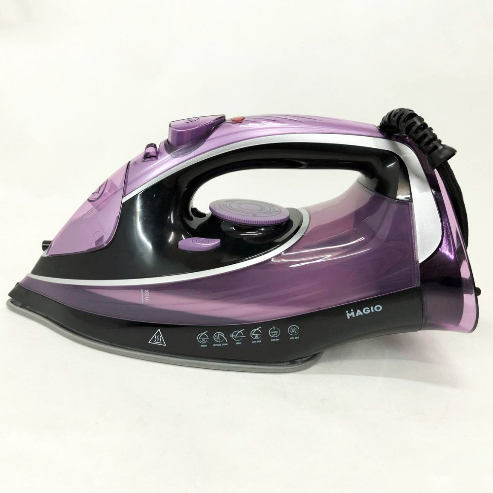 Домашня праска з парою MAGIO MG-531, Праска електрична парова Парова для різних типів тканин ML-14 Івано-Франківськ - фото 3