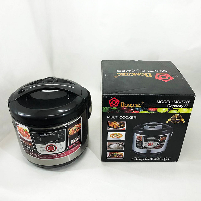 Мультиварка пароварка якісна Domotec MS-7726 5 л 1500 Вт, Мультиварка для LZ-636 приготування їжі Київ - фото 6