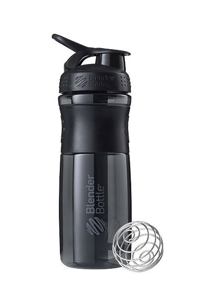 Шейкер спортивний (пляшка) BlenderBottle SportMixer Flip 28oz/820ml Black Луцк - изображение 2