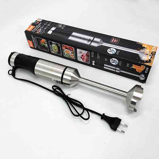 Компактний блендер для домашнього використання, Міксер двовінчковий побутовий, Блендер нержавіюча сталь UZ-95 Львів