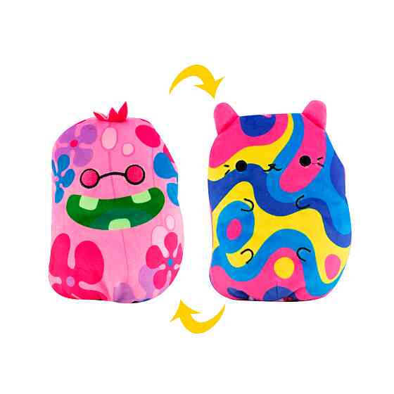 М’яка іграшка Cats Vs Pickles 2 в 1 – Котик та огірок Пінкі Днепр