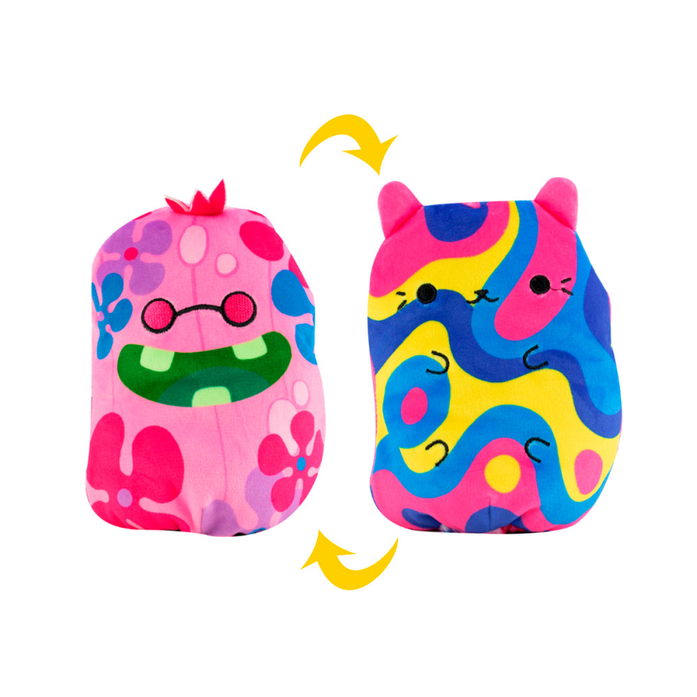 М’яка іграшка Cats Vs Pickles 2 в 1 – Котик та огірок Пінкі Днепр - изображение 1