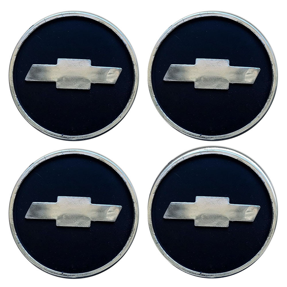 Ковпачки (заглушки) на диски Chevrolet 60/55мм чорний 4шт Винница - изображение 1