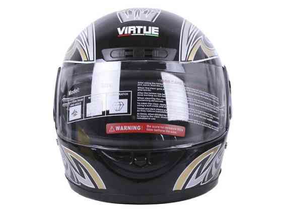 Шлем мотоциклетный интеграл MD-А105 (черно-золотой, size L) Мукачево