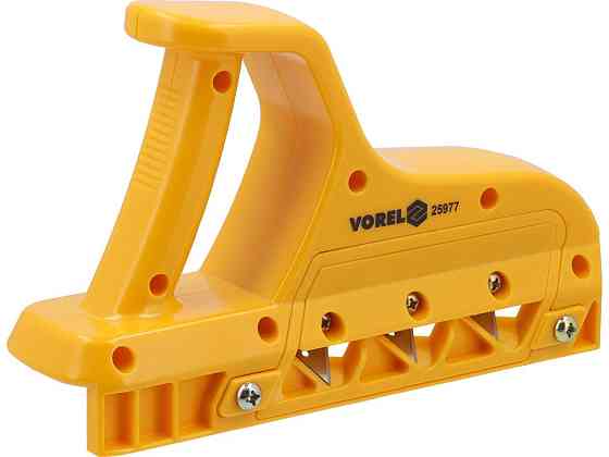 Рубанок крайковий по г/к плитах VOREL з кутами обробки 45° і 60° ABS пластиковий корпус [24] Одеса