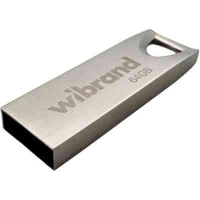 USB флеш накопитель Wibrand 64GB Taipan Silver USB 2.0 (WI2.0/TA64U2S) Винница