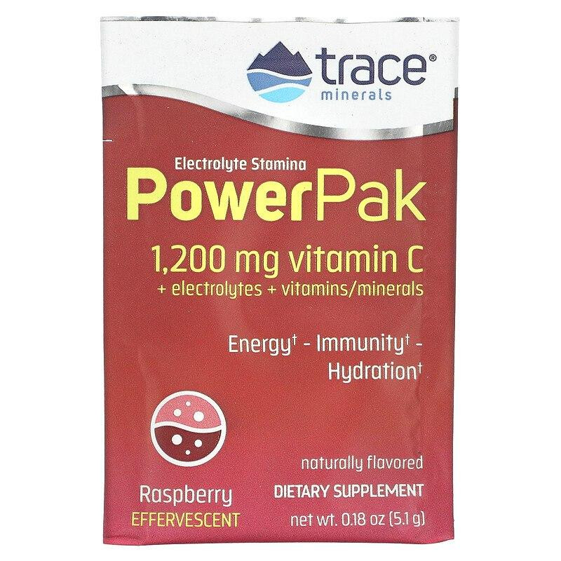 Электролиты Trace Minerals Research Electrolyte Stamina Power Pak 30 пак малина Киев - изображение 4