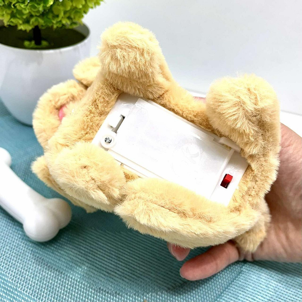 Собачка інтерактивна ходить видає звуки ворушить хвостиком в рюкзаку Бежева (777-23B) Чернигов - изображение 9