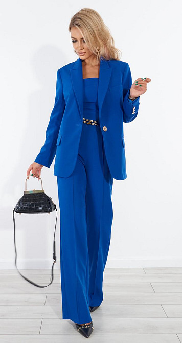 Брючный костюм тройка (42) Киев - изображение 5