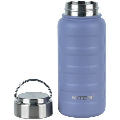 Термос Kite 500 мл сіро-фіолетовий (K24-1204-3) Винница - изображение 2
