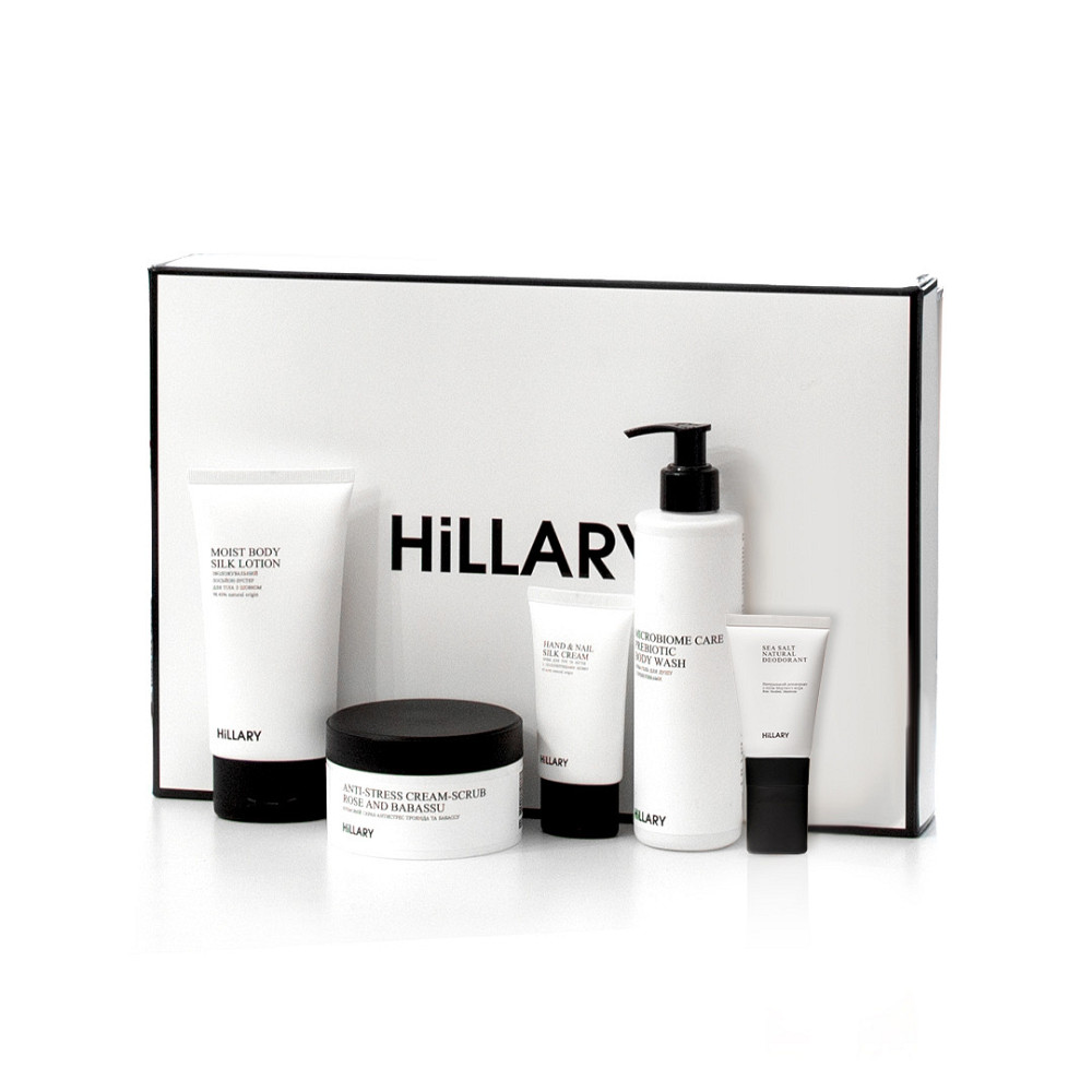 Набір шовкового догляду за тілом Hillary Perfect Silk Body Care Київ - фото 1