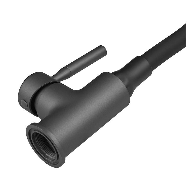Змішувач для кухні Zerix Atrium-011-T Graphite Refl.Black (Колір графіт+силіконовий вилив чорний) (ZX6106) ( 16205 ) Харьков - изображение 9