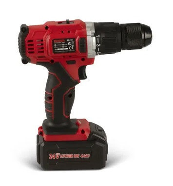 SR-151 Акумуляторний Шуруповерт 24В 1500 об/хв 2 АКБ Li-Ion + 13 аксесуарів для дому та роботи Одеса - фото 2