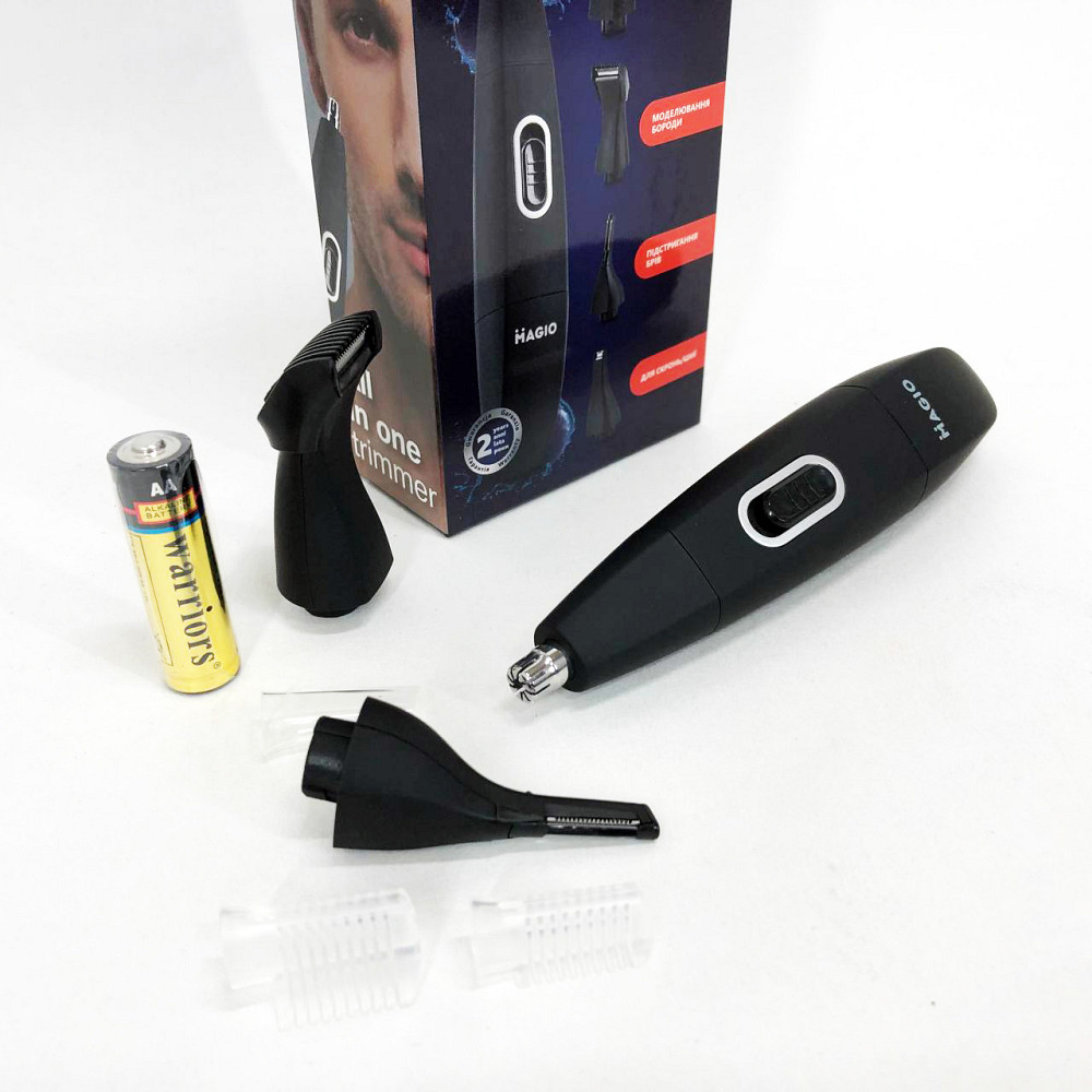 Тример для носа і брів, Тример для стрижки волосся носа бороди гоління, вух бритва HR-31 Львів - фото 5