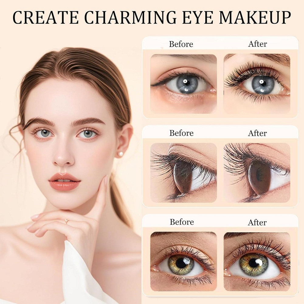 Електричні щипці для вій ZIOU BT-HEC01-WH Білий підігрів LED дисплей 4 режими USB-C гребінець 10с 24H стійкість захист від Київ - фото 6