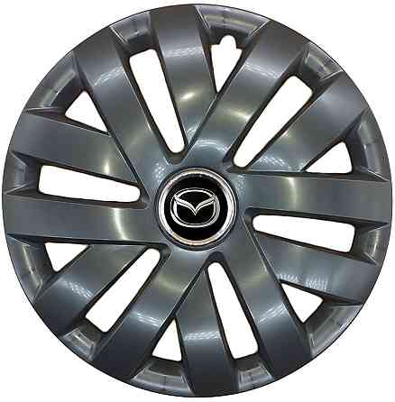 Автомобільні модельні ковпаки R15 SJS Mazda 315 4шт, чорні Київ