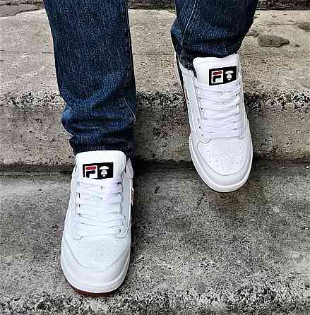 Кросівки FILA Білі Кеди Чоловічі Шкіряні (розміри: 40,41) Відео Огляд Дніпро