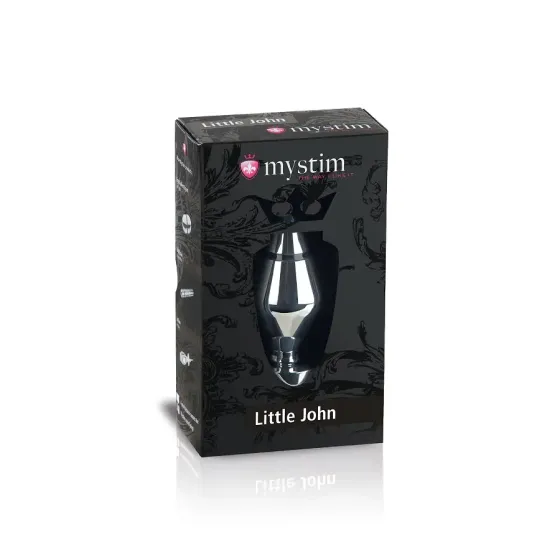 Металева анальна пробка Mystim Little John для електростимулятора, діаметр 4см Львів