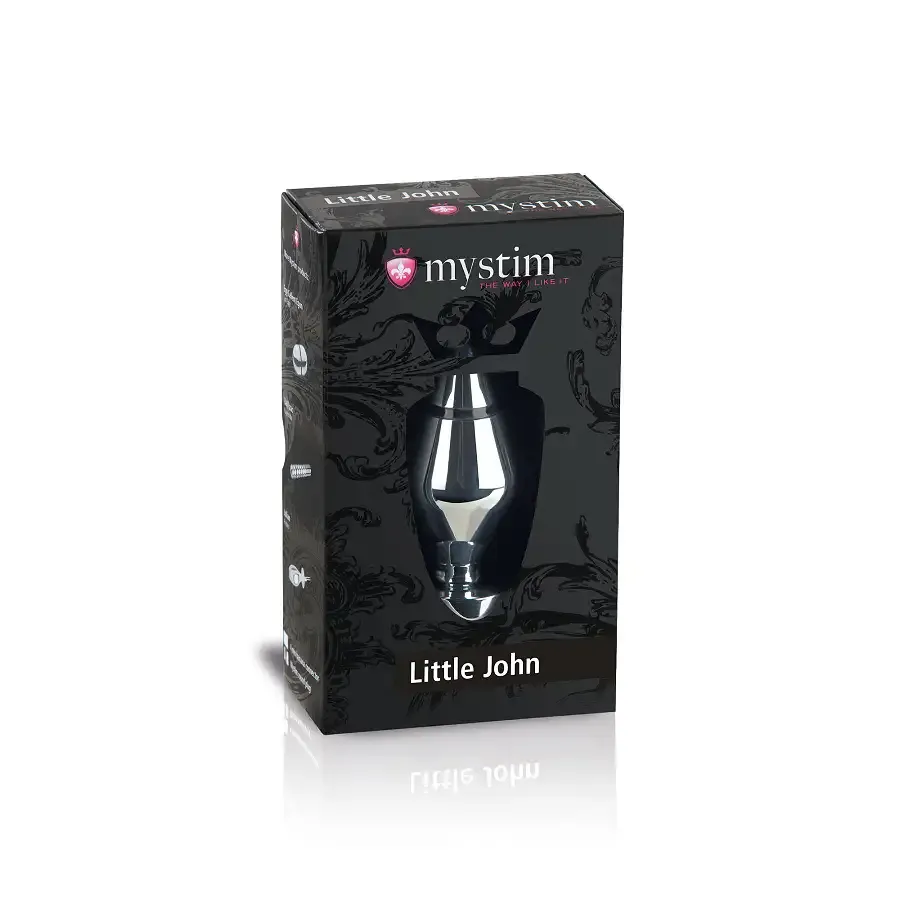 Металева анальна пробка Mystim Little John для електростимулятора, діаметр 4см Львів - фото 6