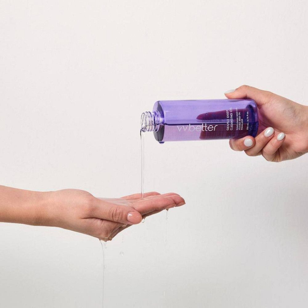 Олія для очищення шкіри обличчя Gentle Deep Cleansing Oil VVbetter 200 мл Київ - фото 2