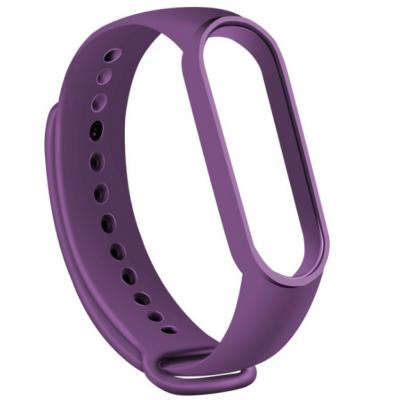 Ремешок для фитнес браслета BeCover Silicone для Xiaomi Mi Smart Band 5 Purple (705070) Винница - изображение 2