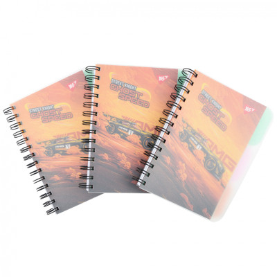 Блокнот Yes В6 Street knight 144 аркуша пластикова обкладинка (681980) Вінниця - фото 2