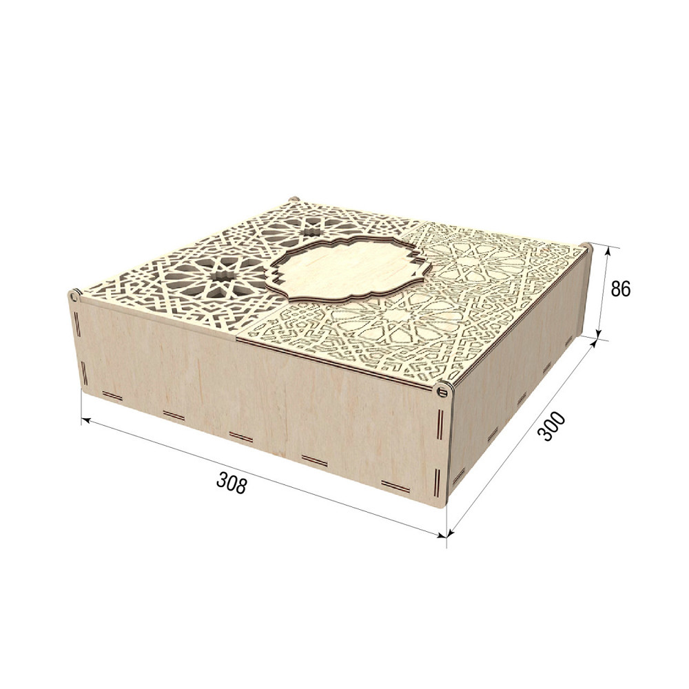 Подарочная коробка EKOSTAR 308х300х86 Киев - изображение 2