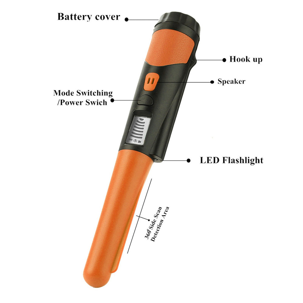 Пинпоинтер Kmoon Ручної металошукач (Помаранчевий) Вінниця - фото 4