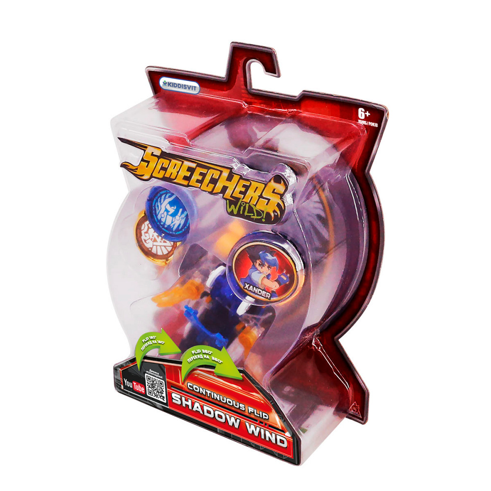 Машинка-трансформер Screechers Wild! S2 L1 - Шедоу Вінд Дніпро - фото 7