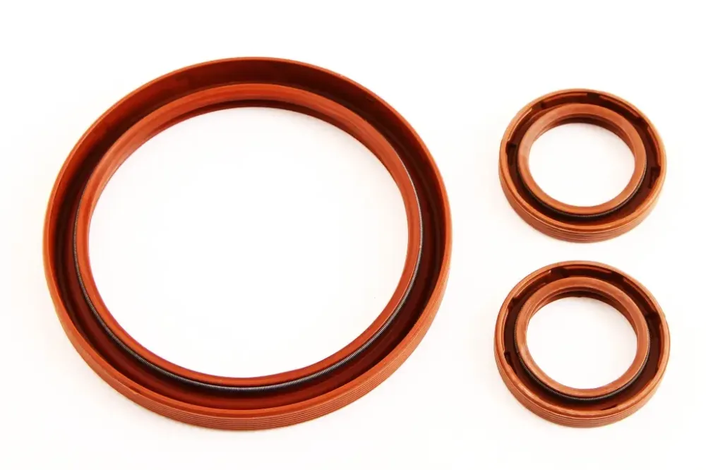 Сальник колінувала 2108 БРТ обрізаний червоний (3 шт). Вінниця - фото 2