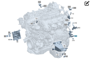 Mercedes-Benz  A2761500717 Кронштейн зворотного клапана M276 Одеса