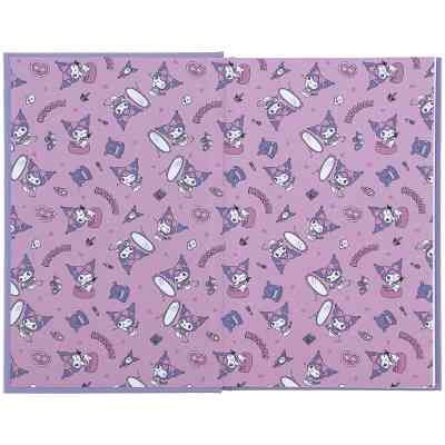 Блокнот Kite А6 Kuromi, тверда обкладинка, 80 аркушів, клітинка (HK24-199-2) Вінниця