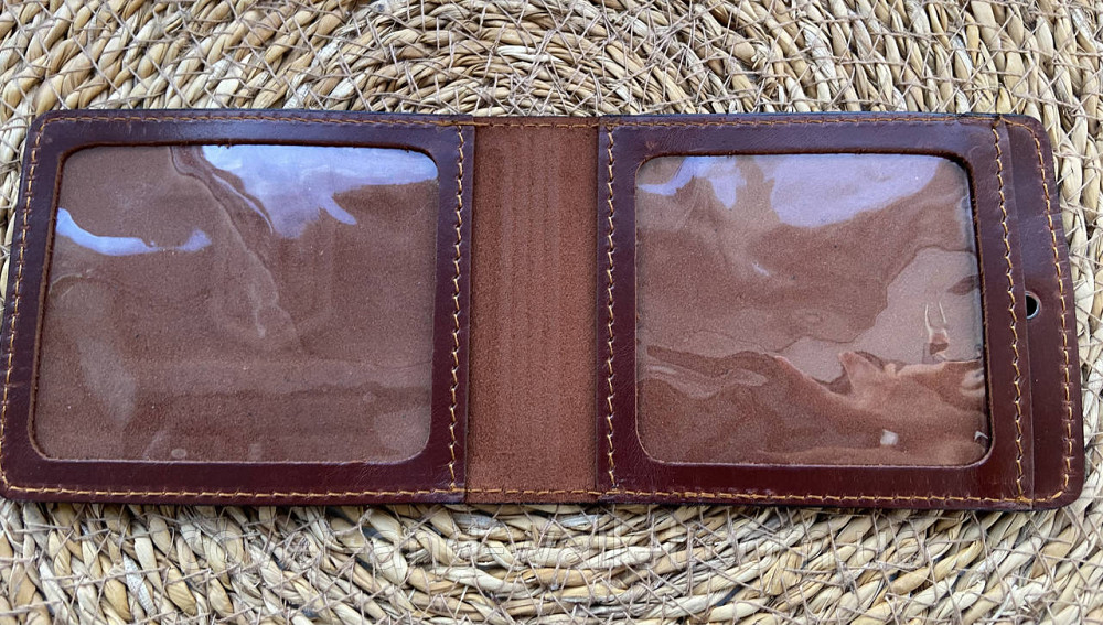 Шкіряна обкладинка на посвідчення "Ветеран Військової Служби" Київ - фото 10