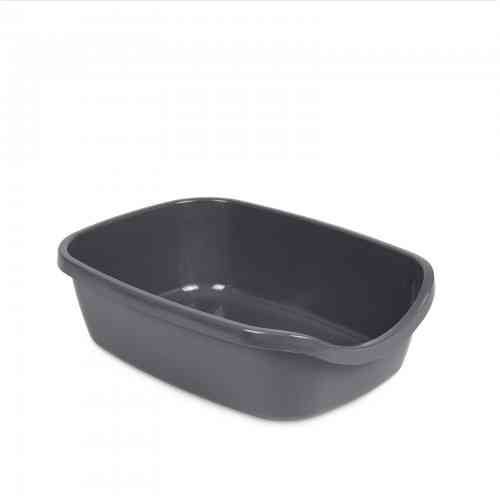 Туалет Природа Comfort M для котів сірий 41х30х13,5 см Київ